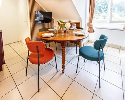 Télévision ou salle de divertissement dans l'établissement Apartment Douillet