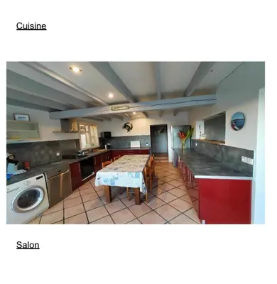 Coin salon dans l'établissement La maison du pêcheur !