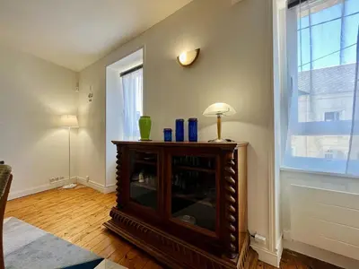 Plan de l'établissement The Duplex des Flots In the heart of Grandcamp just steps from the beach
