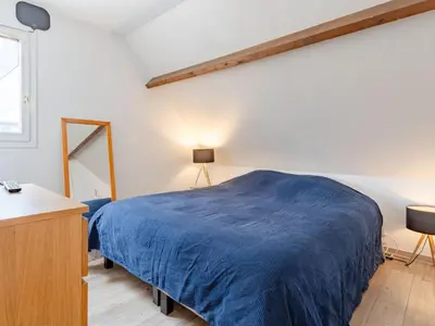 Un ou plusieurs lits dans un hébergement de l'établissement Apartment Les christophines-5 by Interhome