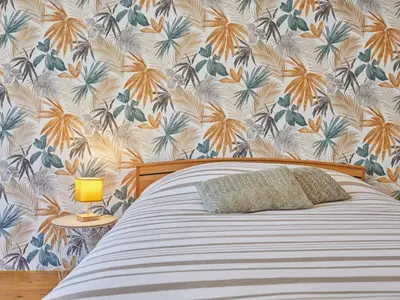 Un ou plusieurs lits dans un hébergement de l'établissement Holiday Home Le Launay by Interhome