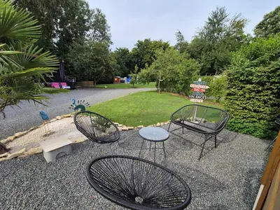 Jardin de l'établissement Chalet cosy