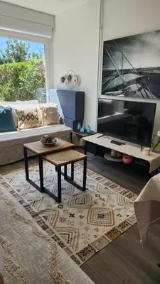 Télévision ou salle de divertissement dans l'établissement SamCab