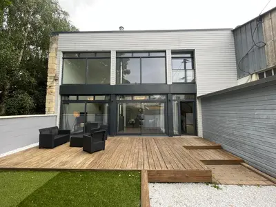 Plan de l'établissement Superbe loft lumineux à Caen, Loft