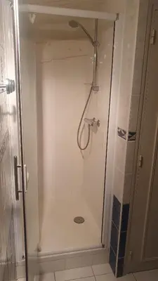 Salle de bains dans l'établissement Gîte campagnard 11 personnes