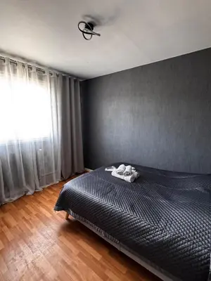 Un ou plusieurs lits dans un hébergement de l'établissement appartement 2 pièces