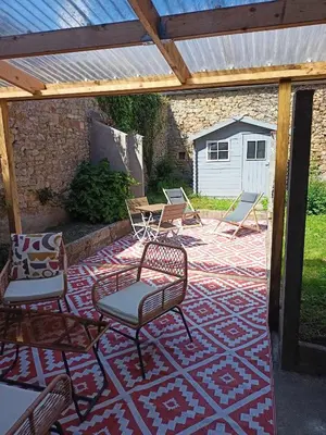 Jardin de l'établissement La Maison d'Aurèle