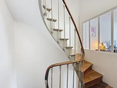 Plan de l'établissement La Rose du Roc - Maison 4 niveaux, terrasse vue mer