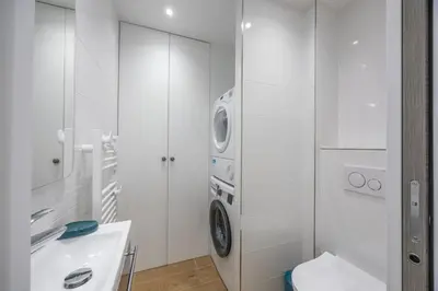 Salle de bains dans l'établissement Le penthouse des ours