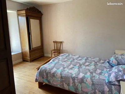 Un ou plusieurs lits dans un hébergement de l'établissement Gîte de la Planquette