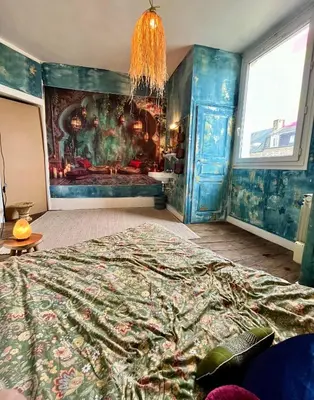 Un ou plusieurs lits dans un hébergement de l'établissement Chambre chez l habitant