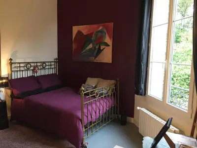 Un ou plusieurs lits dans un hébergement de l'établissement Chateau Anaselle