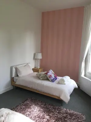 Un ou plusieurs lits dans un hébergement de l'établissement Chateau Anaselle