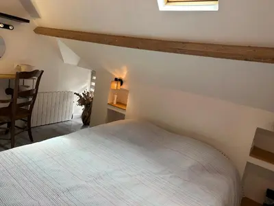 Un ou plusieurs lits dans un hébergement de l'établissement Maison de famille Normande