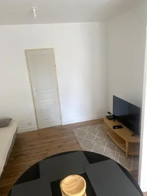 Télévision ou salle de divertissement dans l'établissement Studio cosy et équipé