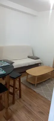 Coin salon dans l'établissement Studio cosy et équipé
