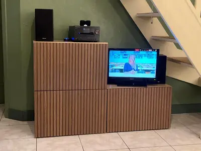 Télévision ou salle de divertissement dans l'établissement Mon petit Luc