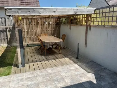Balcon ou terrasse dans l'établissement L'effet mer