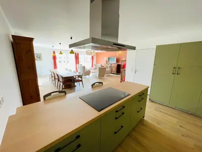 Cuisine ou kitchenette dans l'établissement Studio dans résidence avec salon et cuisine partagés - 402