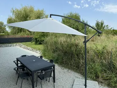 Jardin de l'établissement Gîtes Les Rives du Mont
