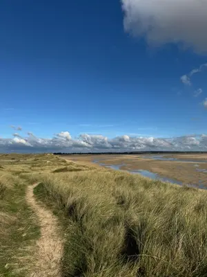 Paysage naturel près de la maison de vacances