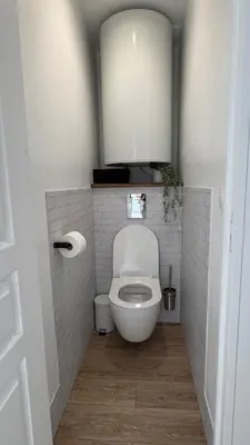 Salle de bains dans l'établissement Appartement neuf - Equeurdreville centre