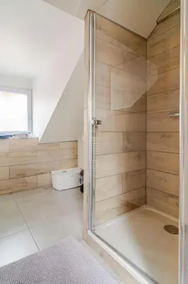 Salle de bains dans l'établissement Bienvenue chez Marie et Guillaume
