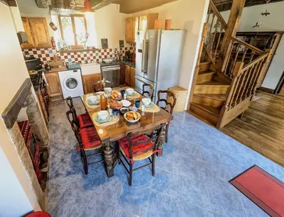 Cuisine ou kitchenette dans l'établissement 