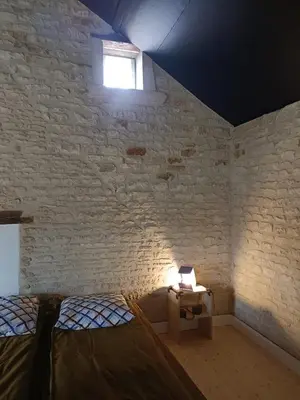 Un ou plusieurs lits dans un hébergement de l'établissement Le Seizième gîte 4 pers entre Caen et la mer
