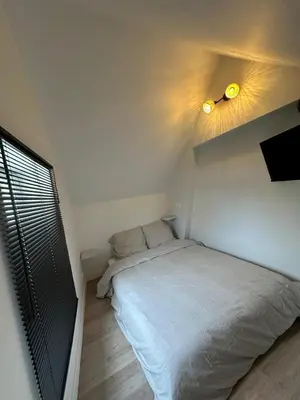Un ou plusieurs lits dans un hébergement de l'établissement Studio Proche Gare, Centre ville