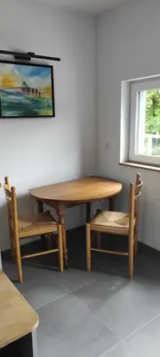 Coin salon dans l'établissement Dortoir de la Vallée