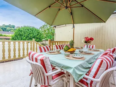 Balcon ou terrasse dans l'établissement Holiday Home Villa Amour by Interhome