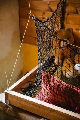 Plan de l'établissement L'Apto - Gîtes à la ferme - Jardin avec plancha