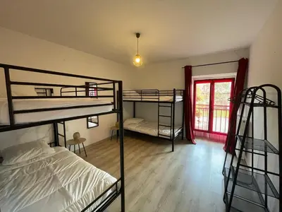 Un ou plusieurs lits dans un hébergement de l'établissement Gîte de Romilly