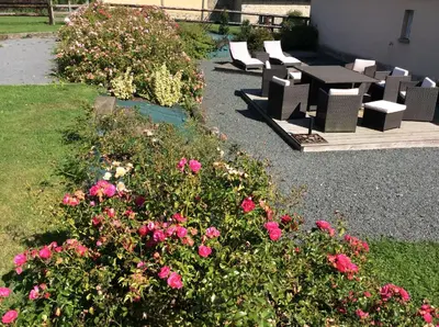 Jardin de l'établissement Gîte De L'Etot Fossey