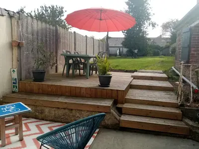 Jardin de l'établissement Les Riaux