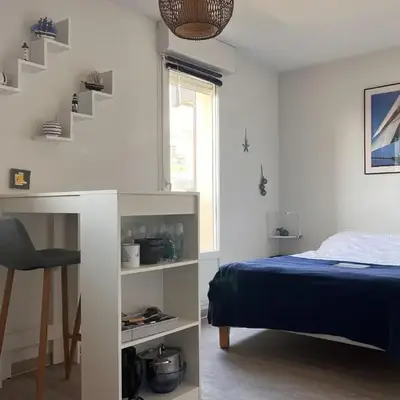 Bright studio close to the sea