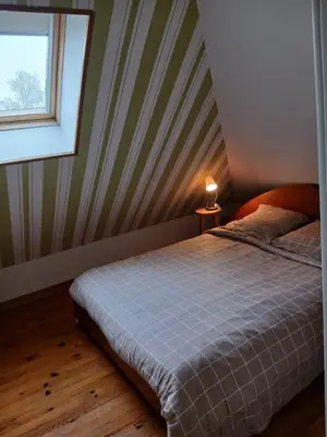 Un ou plusieurs lits dans un hébergement de l'établissement Chambre étudiant