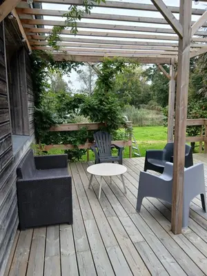 Jardin de l'établissement Chambre étudiant