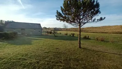 Paysage naturel près de le village vacances
