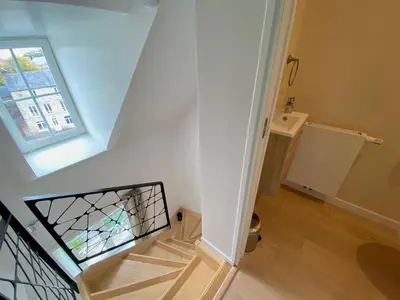 Salle de bains dans l'établissement Maison Cornat, Numéro 6, Le Duplex