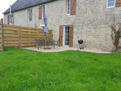Jardin de l'établissement lefevre cottage, Landing beaches house