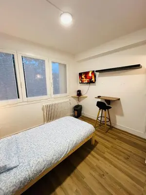 Télévision ou salle de divertissement dans l'établissement Studio cosy près du centre Nordblue