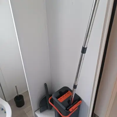 Salle de bains dans l'établissement Les Ch'tis Normands 2!