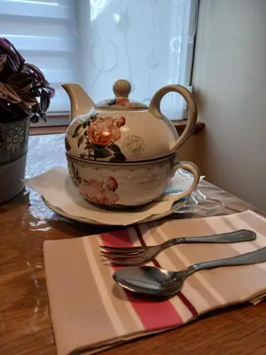 Nourriture dans la maison de vacances ou à proximité