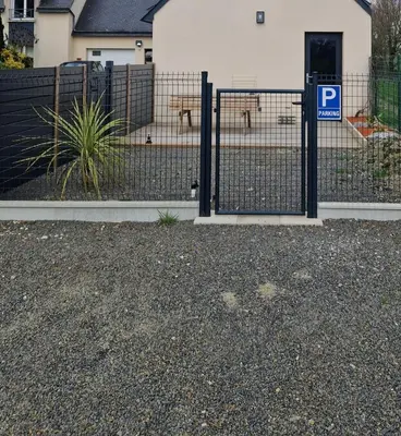 Plan de l'établissement Baie du Mont Saint Michel, petite maison neuve
