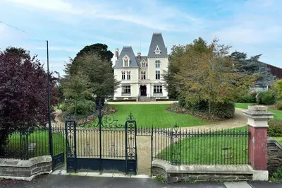 Jardin de l'établissement La plage du Verger