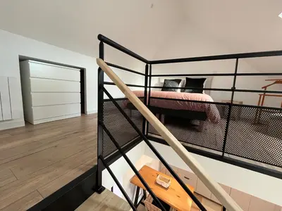 Un ou plusieurs lits dans un hébergement de l'établissement La petite maison