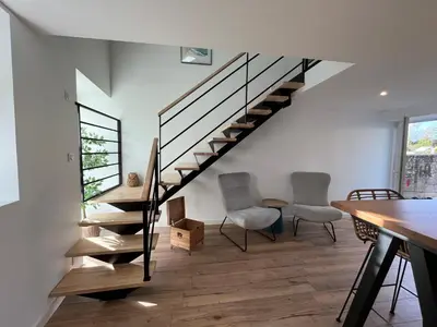 Coin salon dans l'établissement La petite maison
