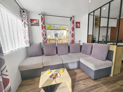 Coin salon dans l'établissement L'horizon du bonheur